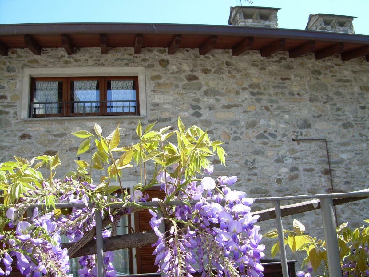Residenza Antica Corte Villa Picta Buglio in Monte Eksteriør billede